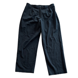 Briggs New York women’s Dark Pinstripe Trousers